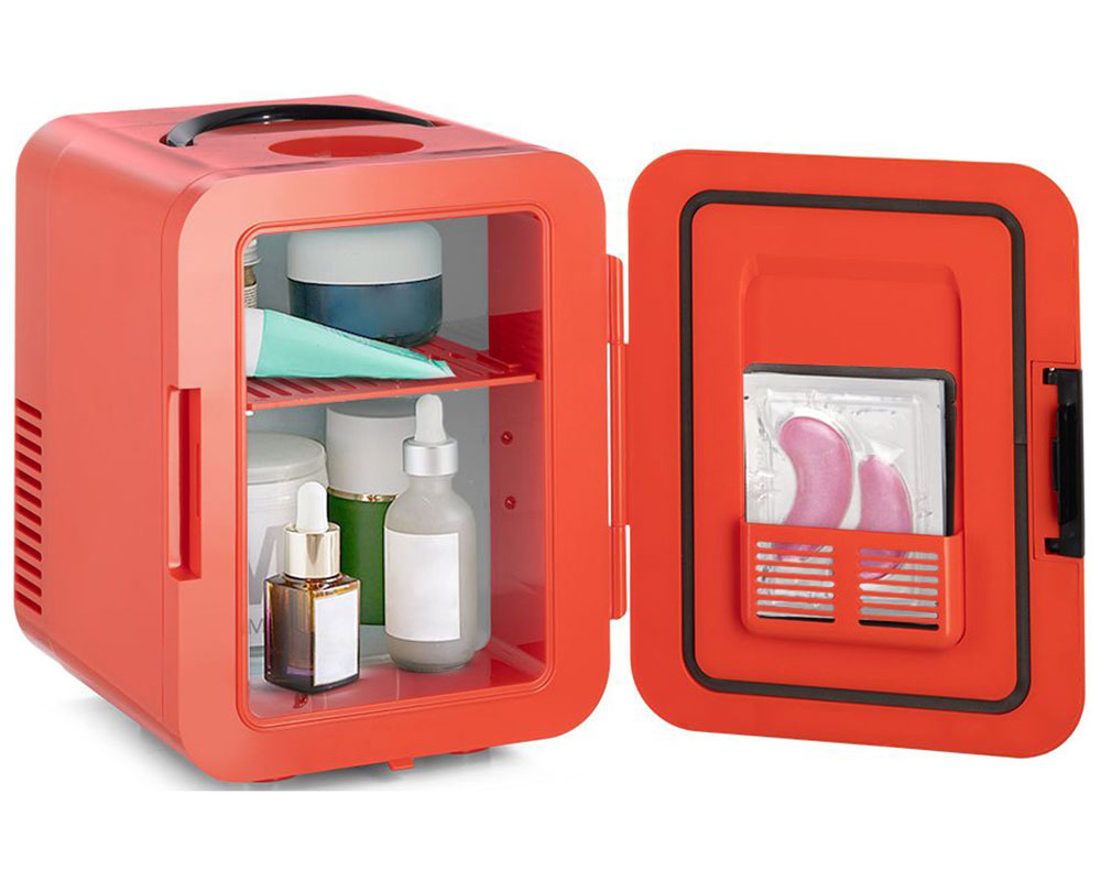 Изображение товара Холодильник для косметики Kitfort КТ-3159-1 красный компактный водяной для хранения косметики