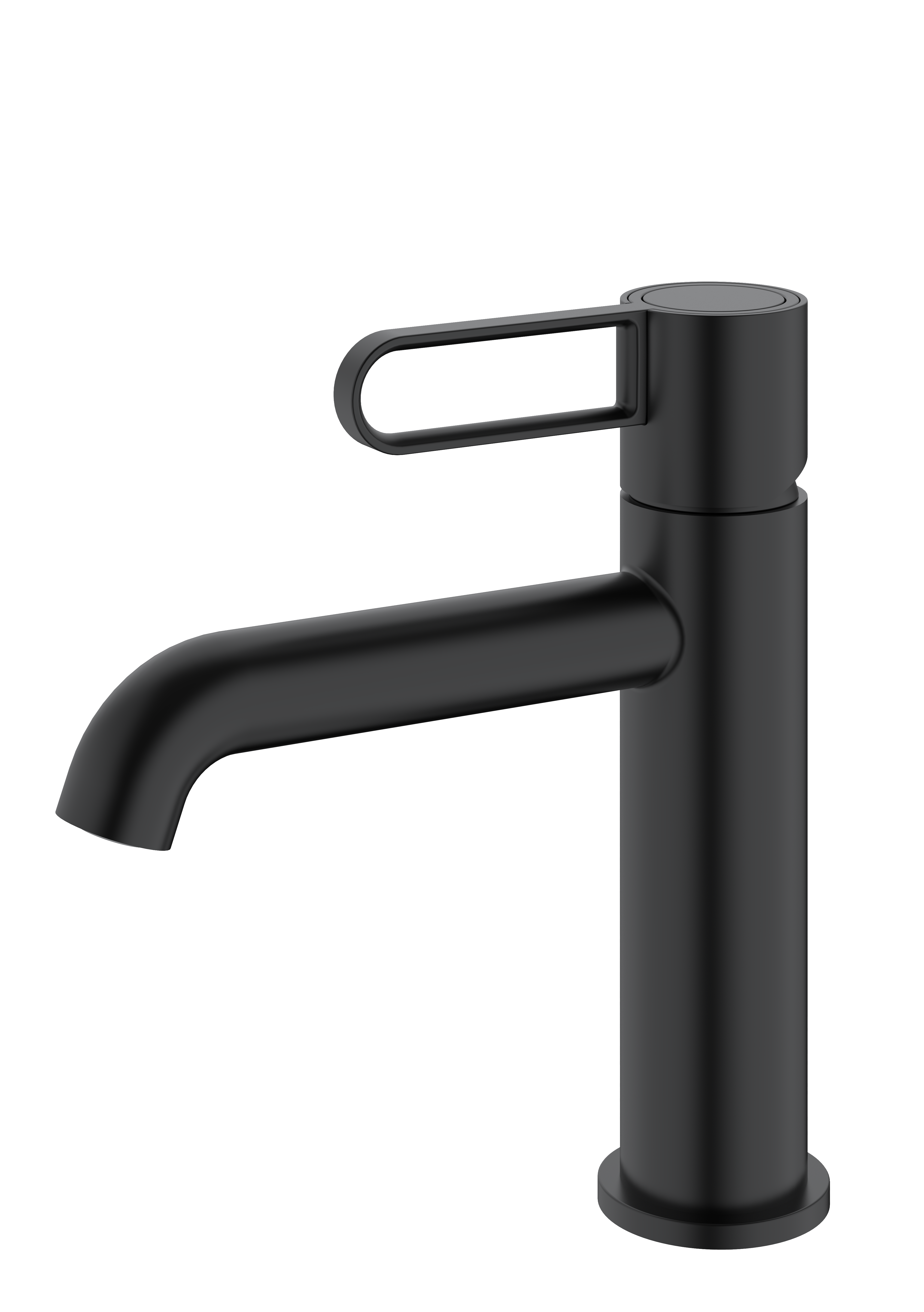 Изображение товара Смеситель для раковины Splenka S03 S03.10.06 однорычажный черный латунь