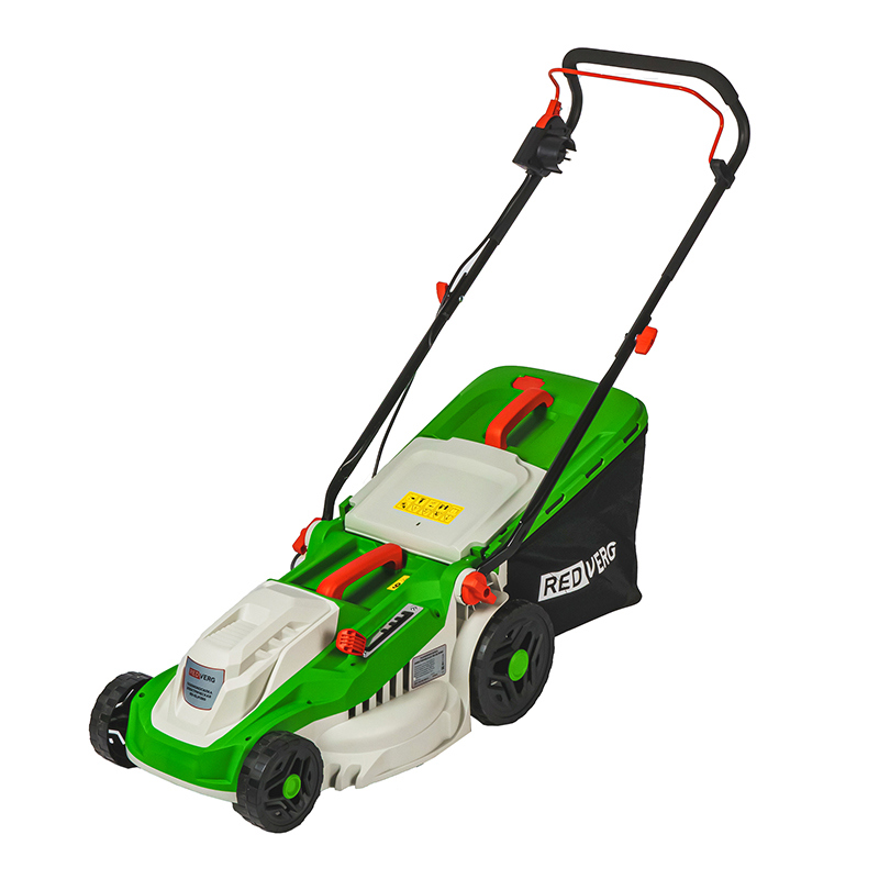 Изображение товара Электрическая газонокосилка Redverg RD-ELM380 1600 Вт 38 см