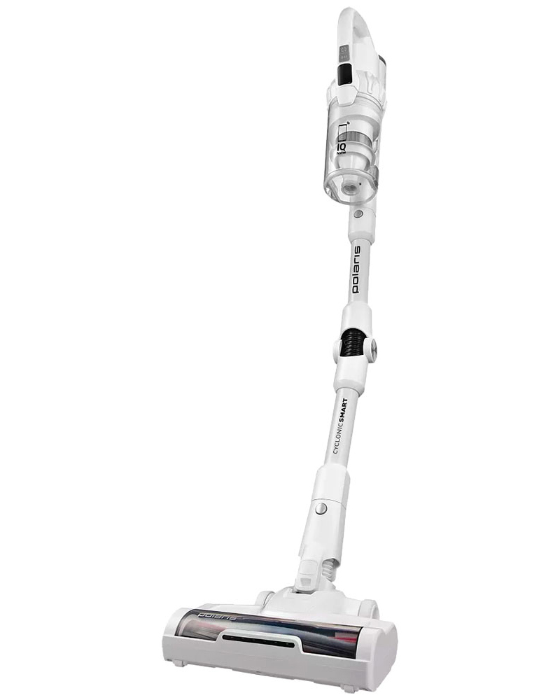 Изображение товара Вертикальный беспроводной пылесос Polaris PVCS 4070 WIFI IQ Home белый 600 Вт