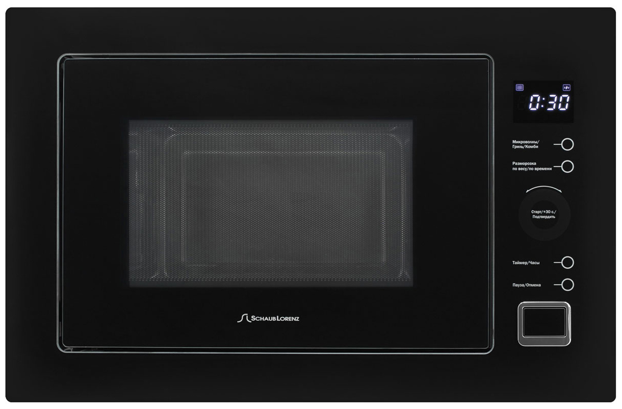 Изображение товара Встраиваемая микроволновая печь Schaub lorenz SLM EY25D 25 л черная