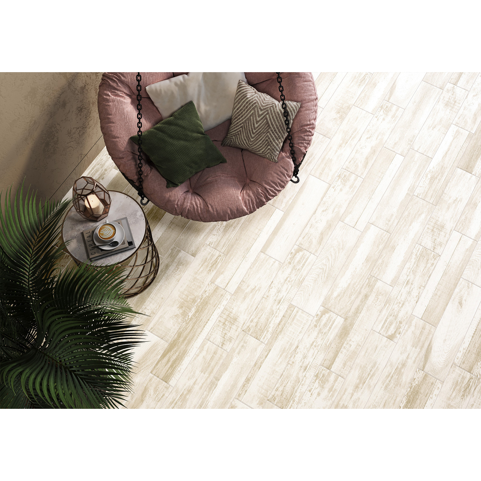 Изображение товара Керамогранит NEW TREND Shabby 15.1x60.2 см кремовый