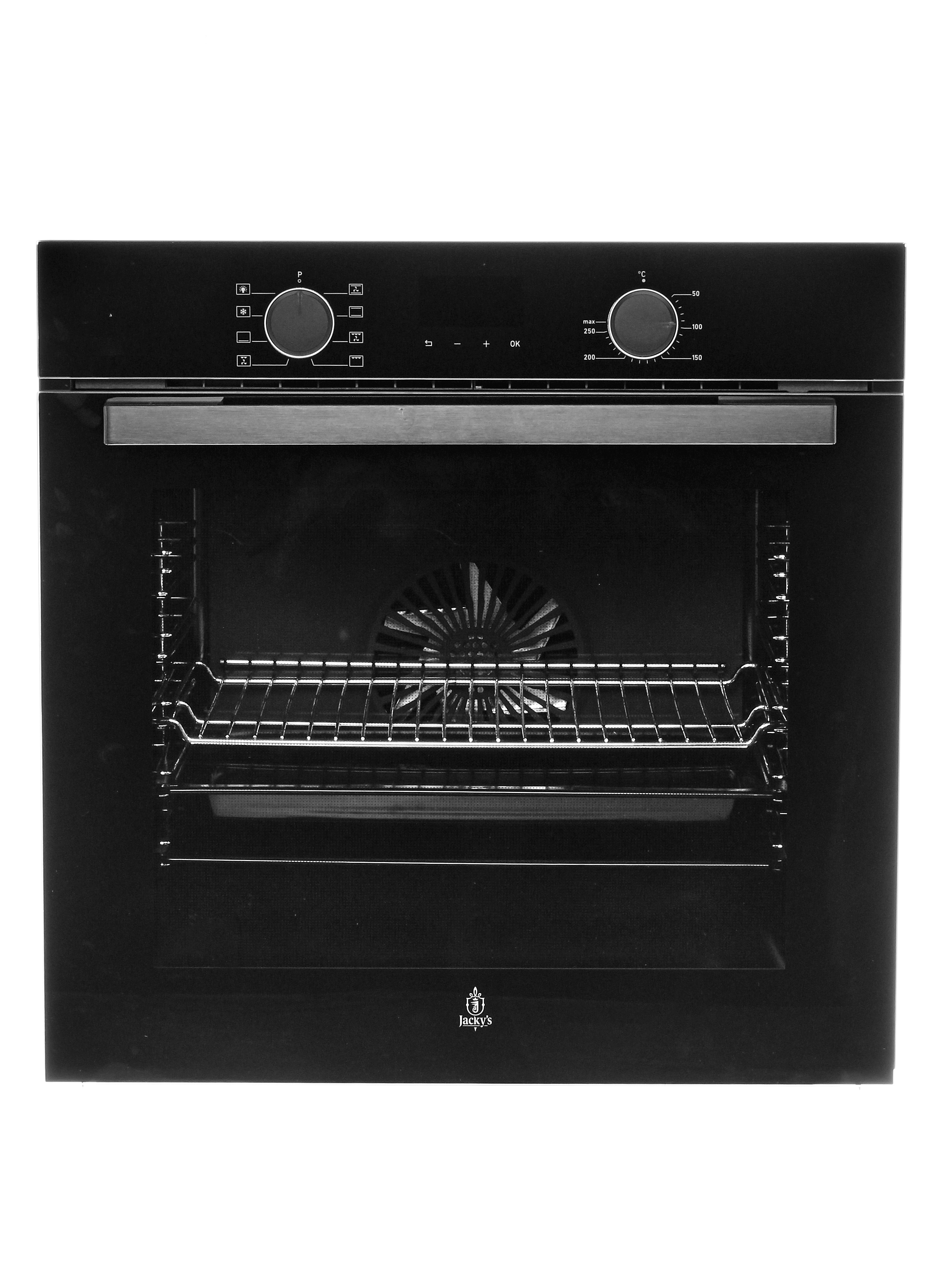 Изображение товара Встраиваемый духовой шкаф Jacky`s JO EN7628 73л черное стекло сенсорное управление