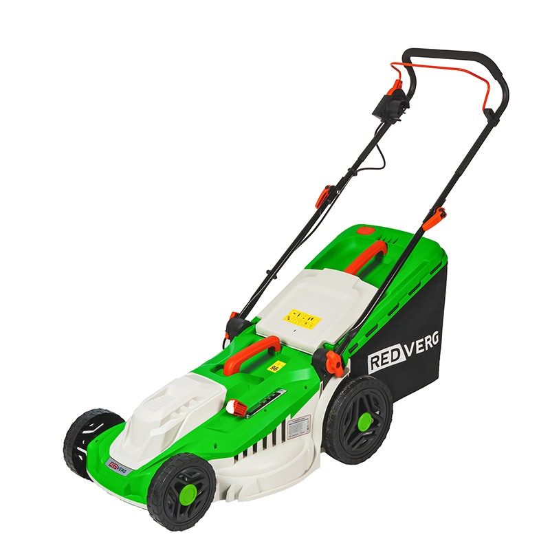 Изображение товара Газонокосилка электрическая REDVERG RD-ELM430 1800 Вт 43 см с мульчированием