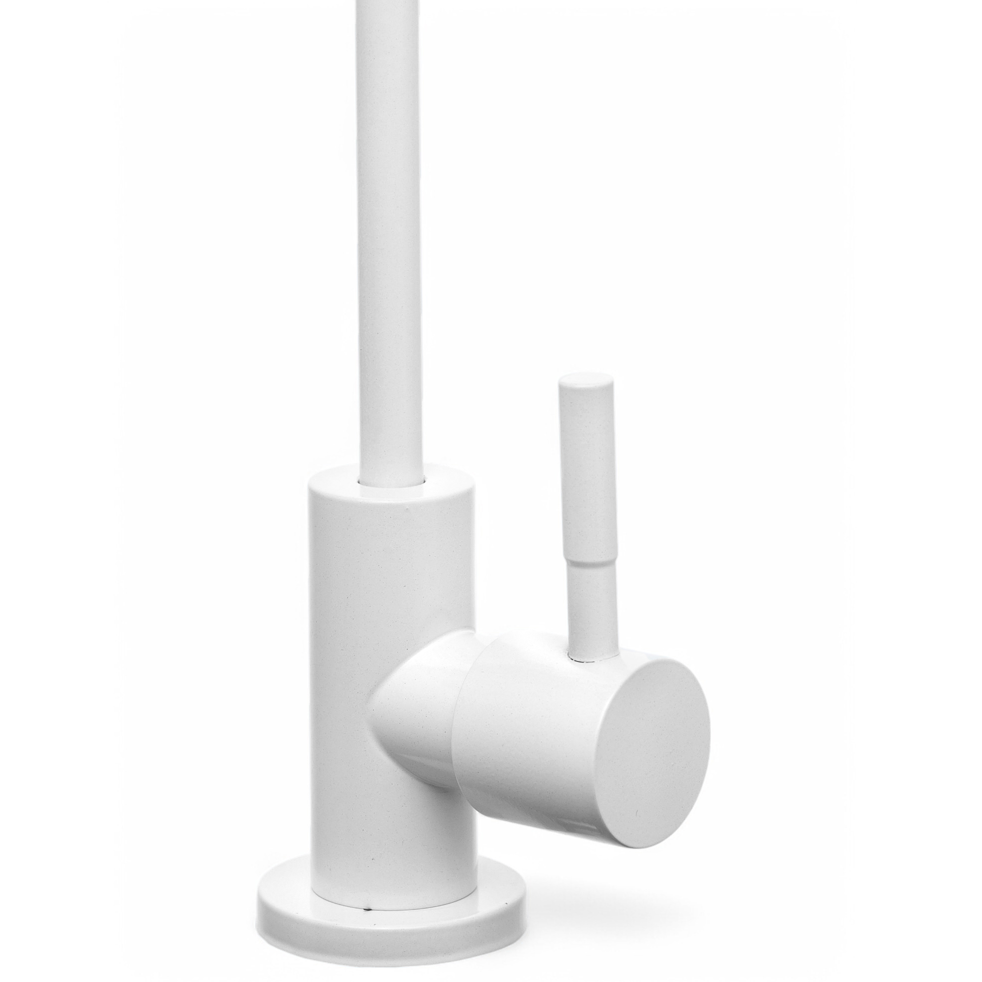 Изображение товара Кран для фильтра Simaland тонкий излив белый глянец 10198208