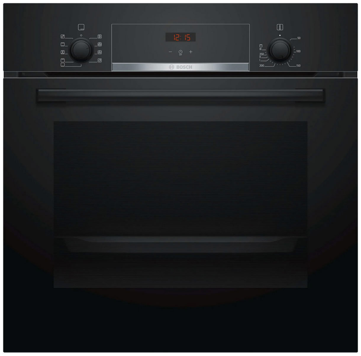 Изображение товара Встраиваемый духовой шкаф Bosch Hbf534Eb0Q Черный 59.40x59.50x54.80 см цвет черный