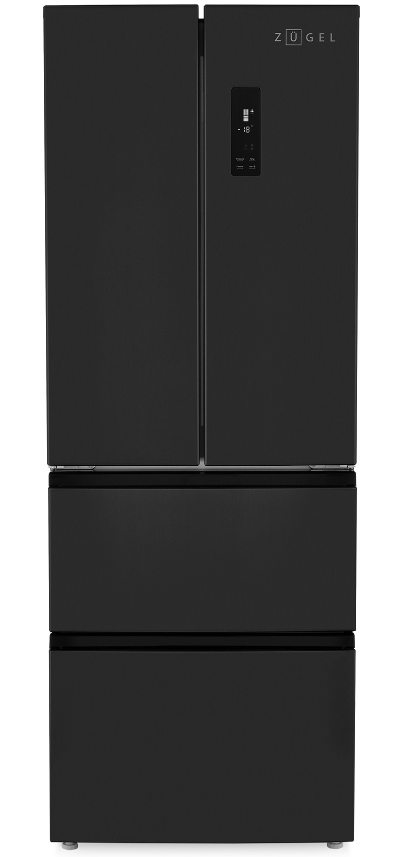 Изображение товара Холодильник Zugel ZRFD361B Черный 366л No Frost электронное управление