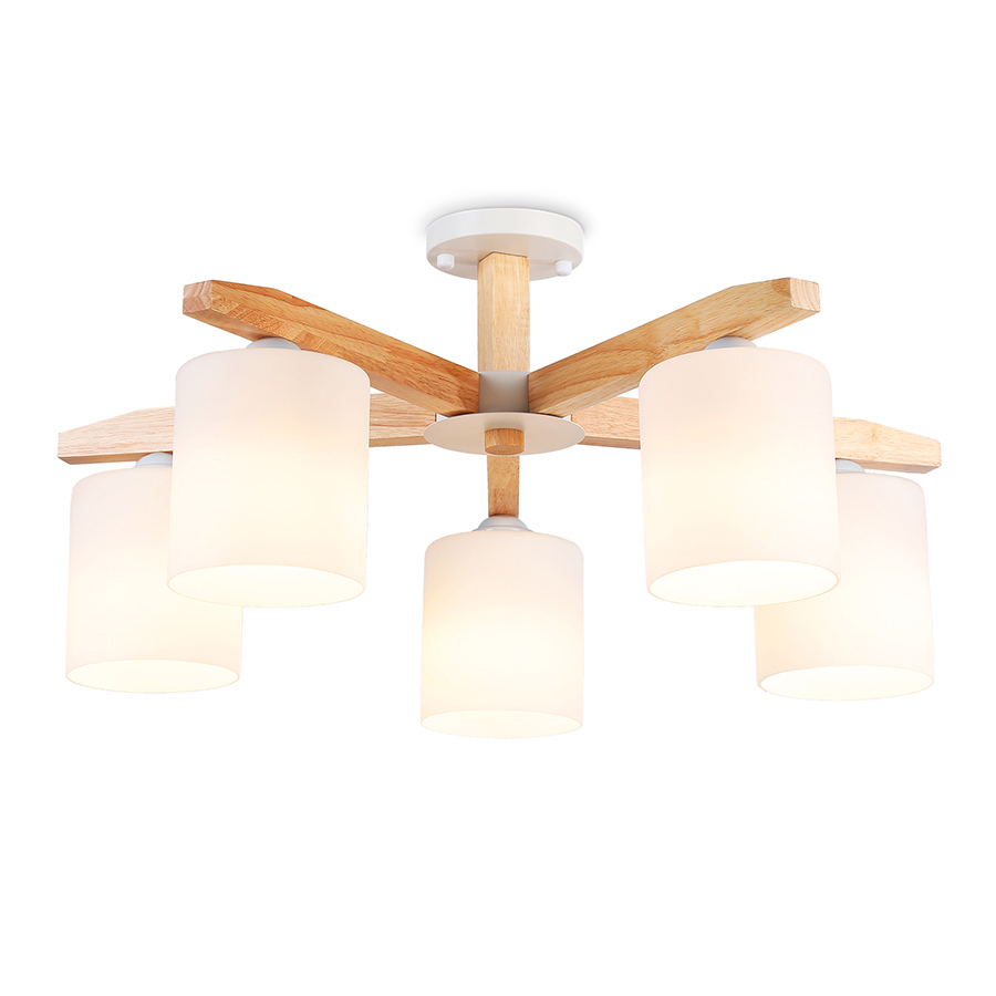 Изображение товара Люстра подвесная светодиодная Ambrella light Tr83113 12 м² нейтральный белый свет цвет жёлтый/золотой