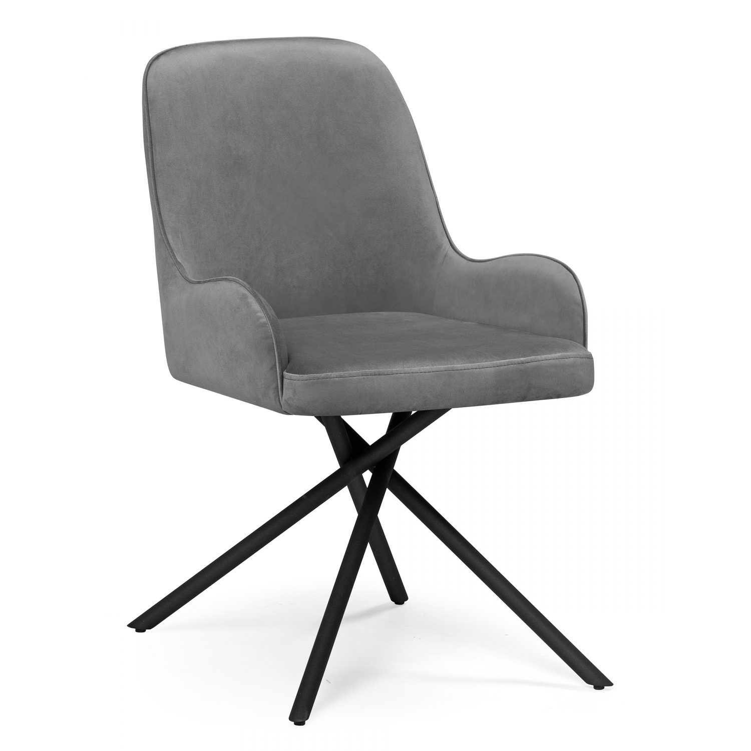 Изображение товара Стул Woodville Галтер MR-11 с велюровым сиденьем и металлическим каркасом