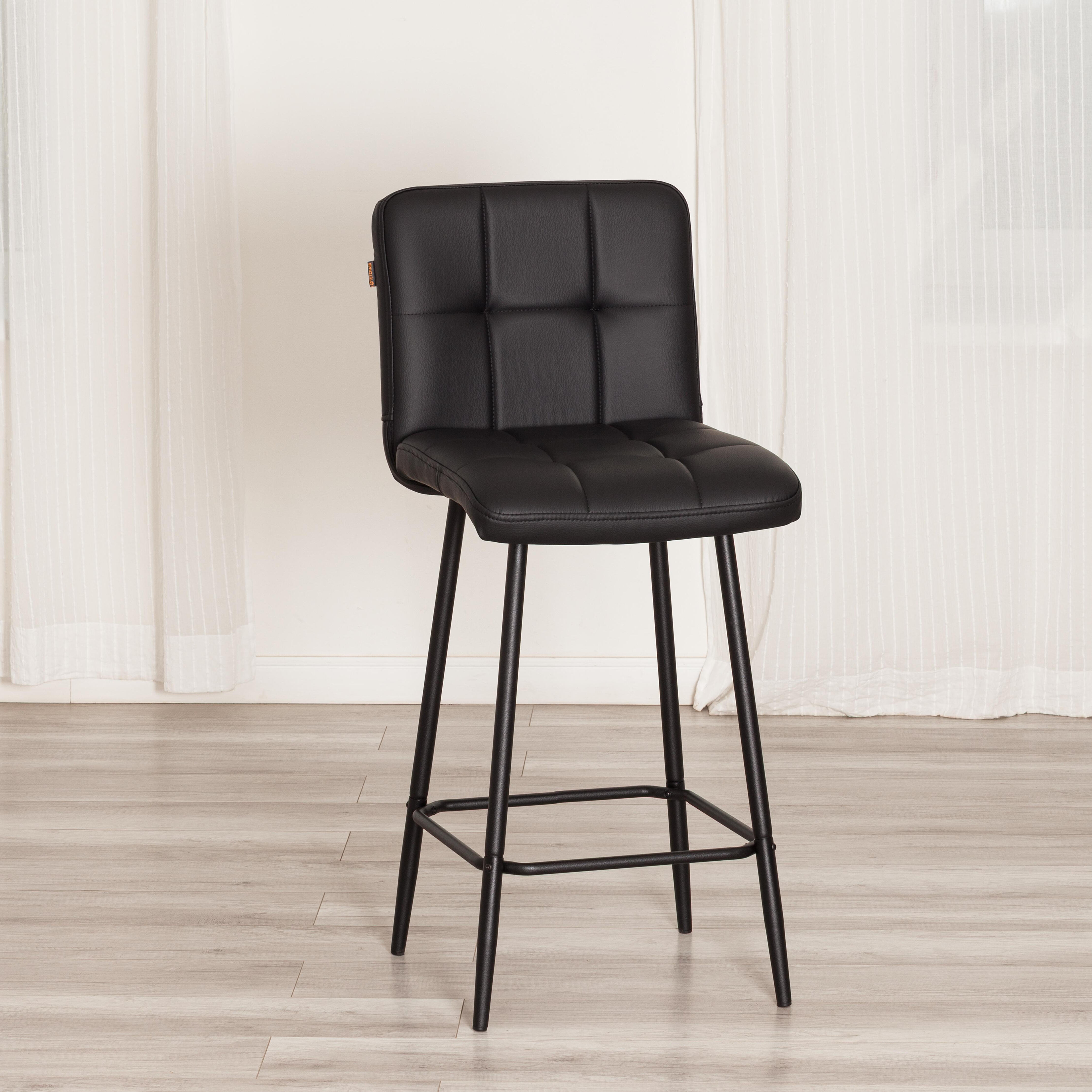 Изображение товара Полубарный стул Tetchair Medeo 24919 42x102 см цвет черный