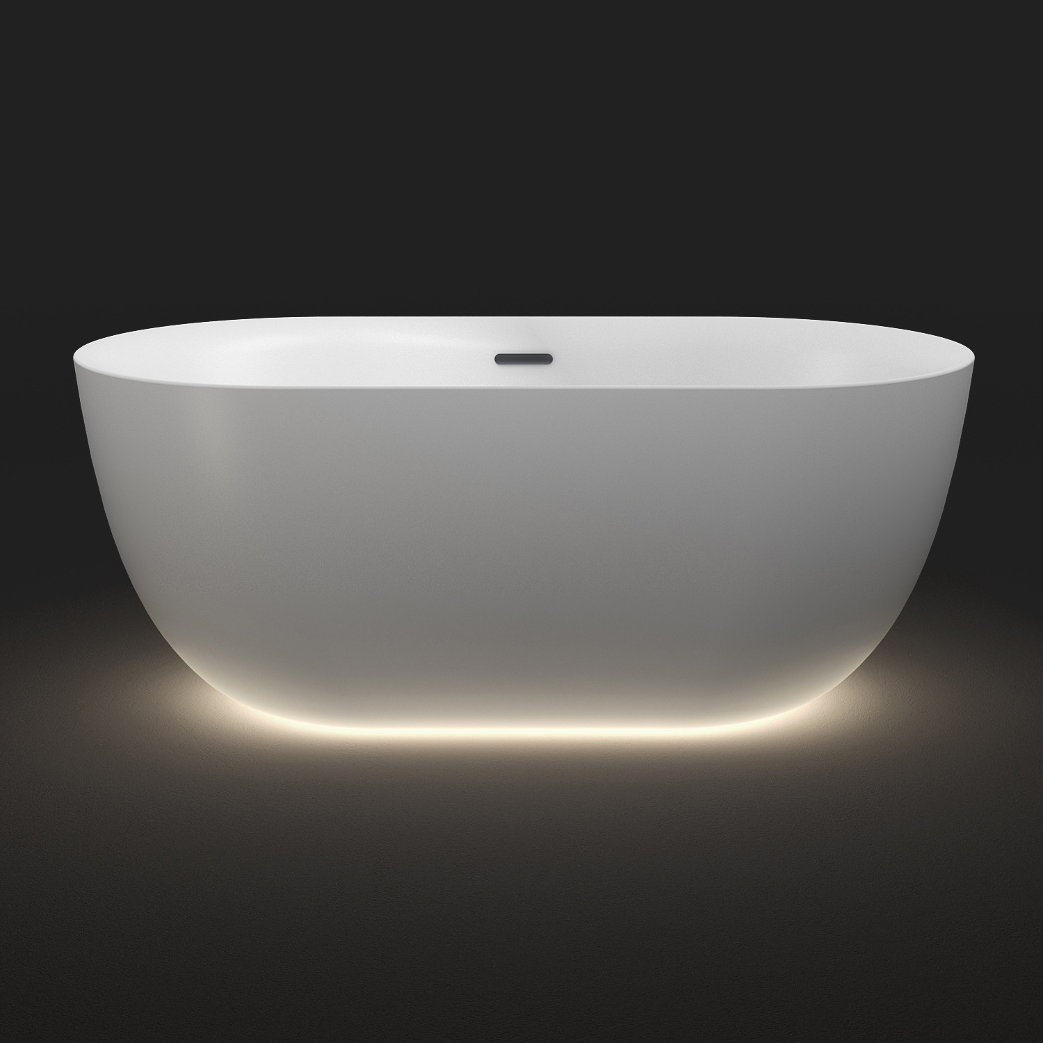 Изображение товара Отдельностоящая акриловая ванна Wellsee 23680503R 170x76 см с подсветкой