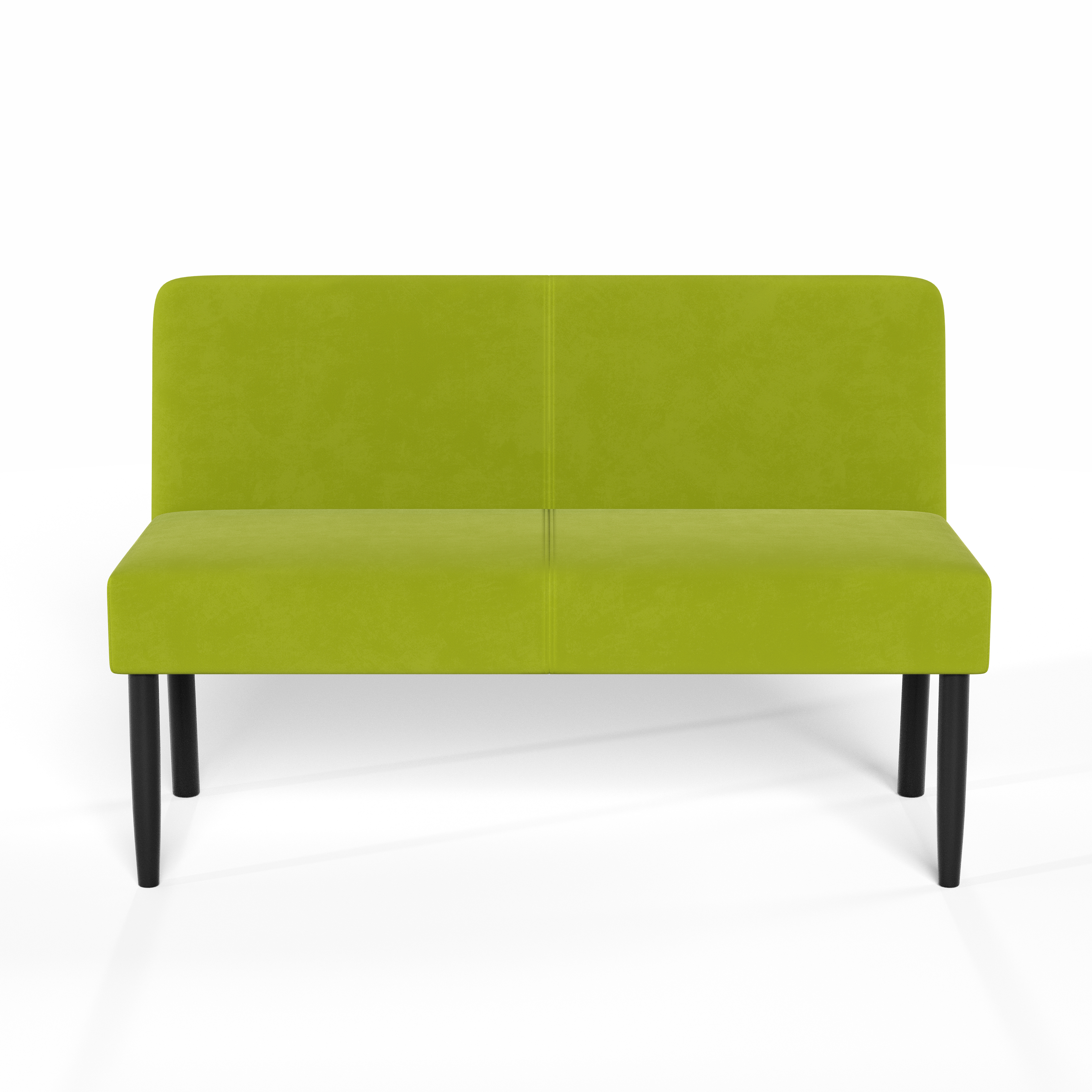 Изображение товара Диван Мюнхен из велюра 120x78x57 см салатовый компактный и стильный