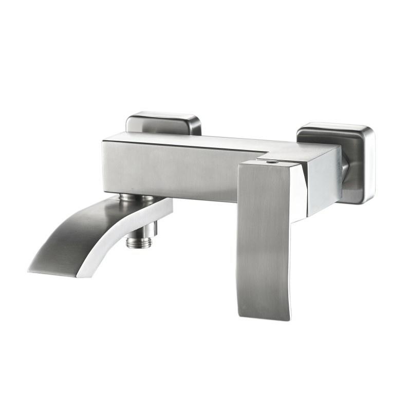 Изображение товара Смеситель для ванны Haiba HB60815 однорычажный цвет сталь