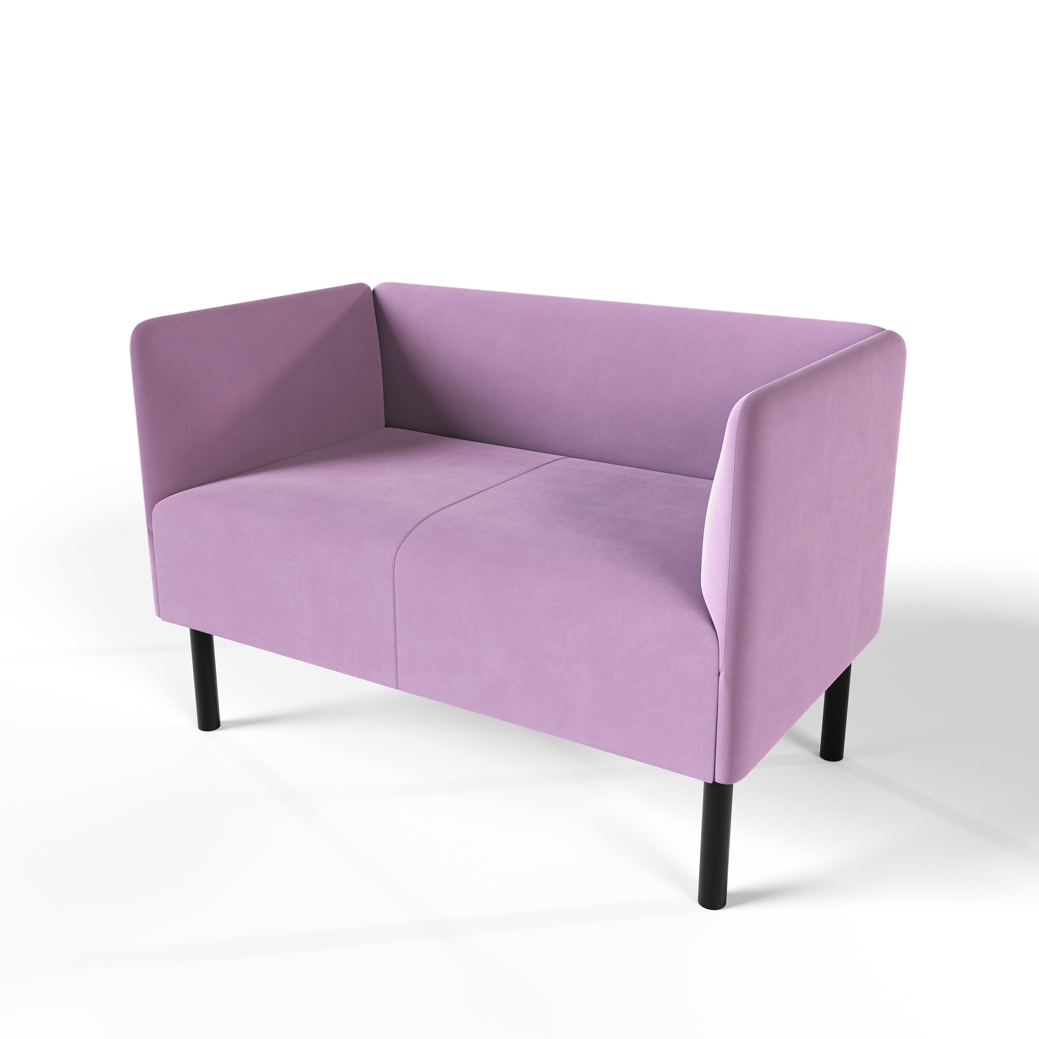 Изображение товара Диван Salon tron Монреаль divan_monreal_95_08 95x75x54 см велюр цвет сиреневый