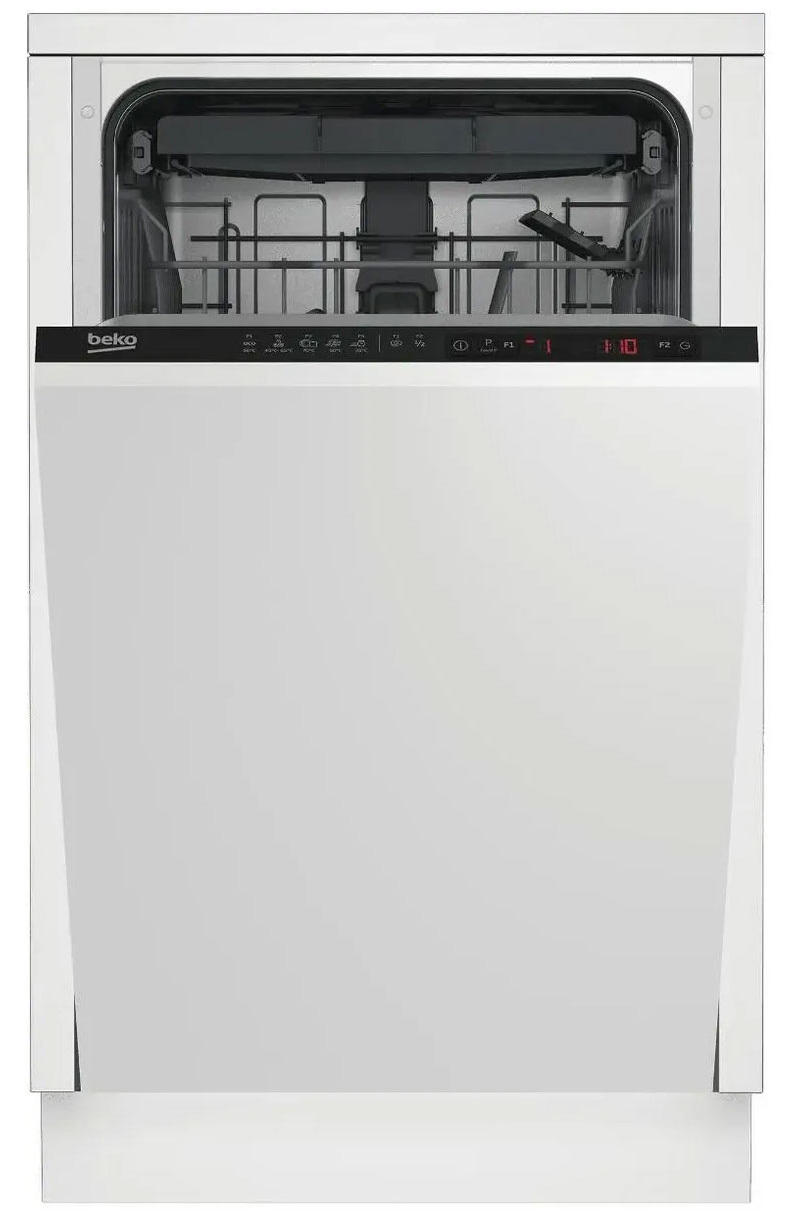 Изображение товара Встраиваемая посудомоечная машина BEKO BDIS 25961 белая 9 комплектов