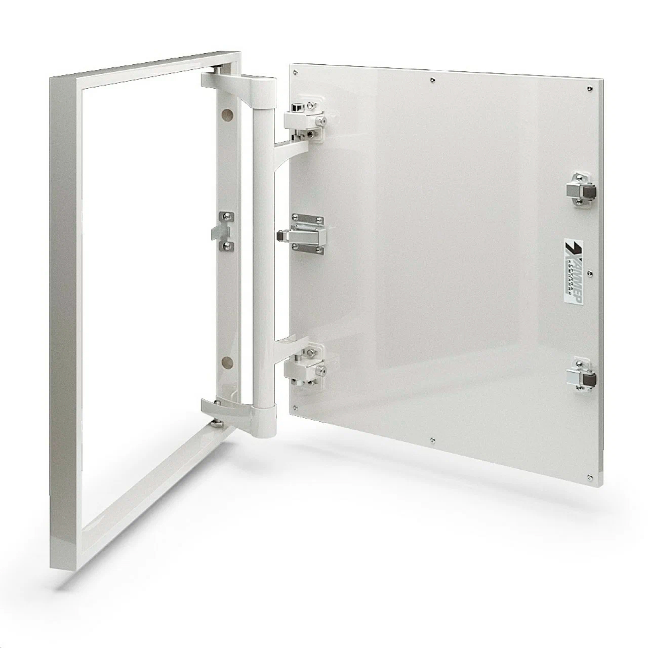 Изображение товара Люк ревизионный скрытый Хаммер Стил 50x60 см из стали для стен под плитку