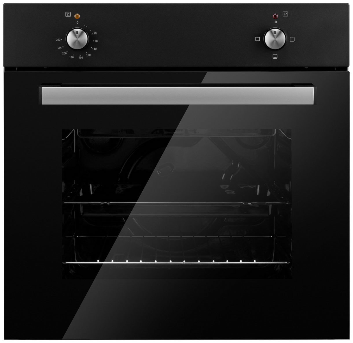 Изображение товара Встраиваемый электрический духовой шкаф Weissgauff Eom 180 B черный Россия