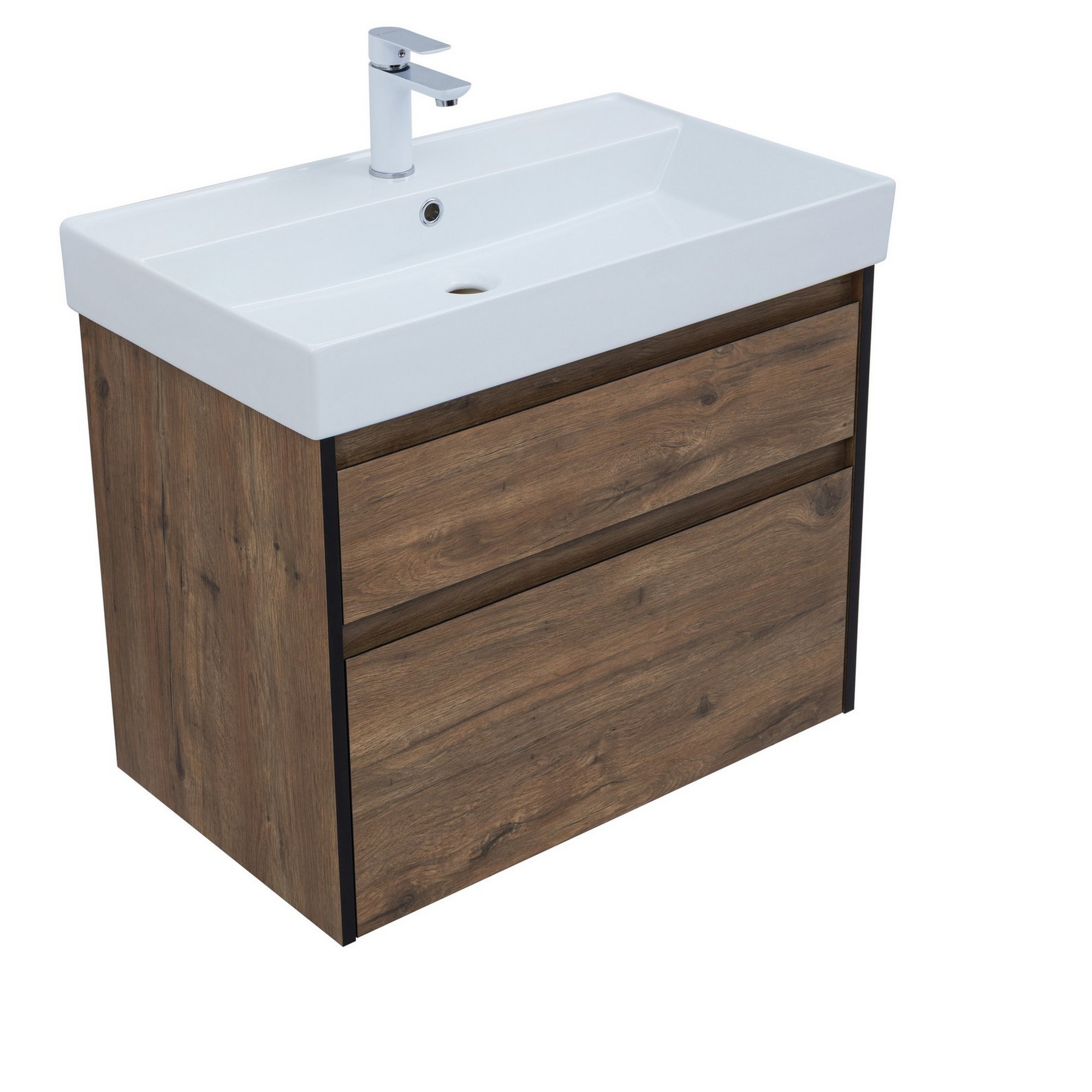 Изображение товара Тумба под раковину Logan Forest 72,4 см влагостойкая коричневая