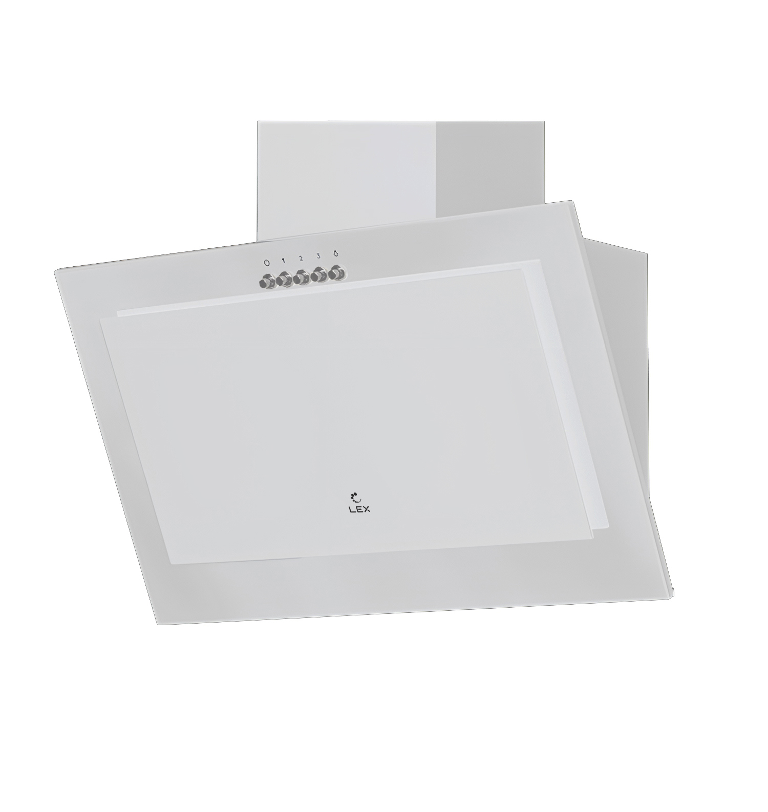 Изображение товара Наклонная вытяжка LEX CHTI000381 50 см белого цвета
