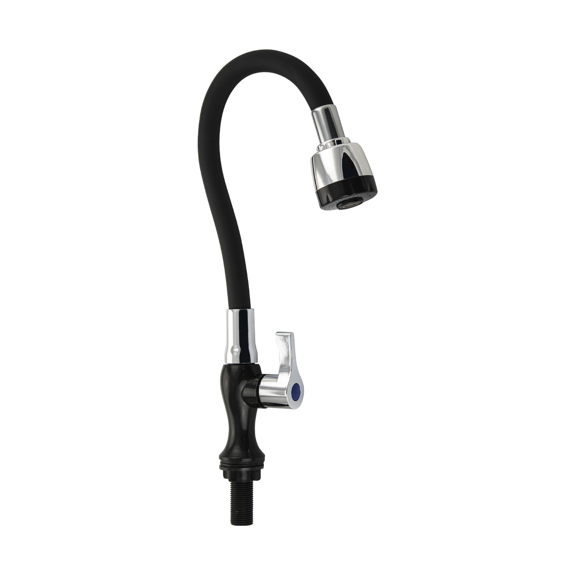 Изображение товара Кран на одну воду Brimix 6632 однорычажный высокий цвет черный