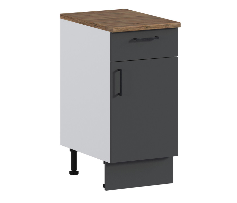 Изображение товара Модуль КЕЙЛ Столплит 40x85.6x60 см ЛДСП цвет серый