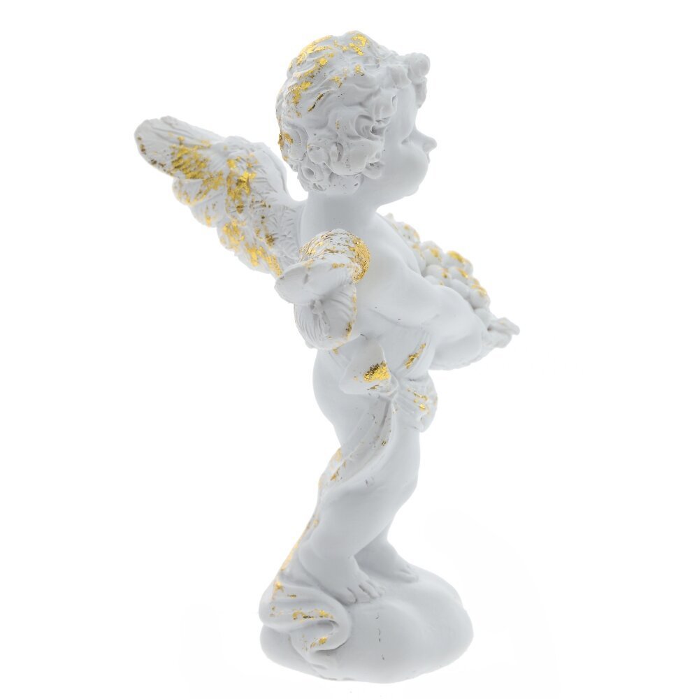 Изображение товара Ангел декоративная фигурка, белый ПВХ, 13x7 см
