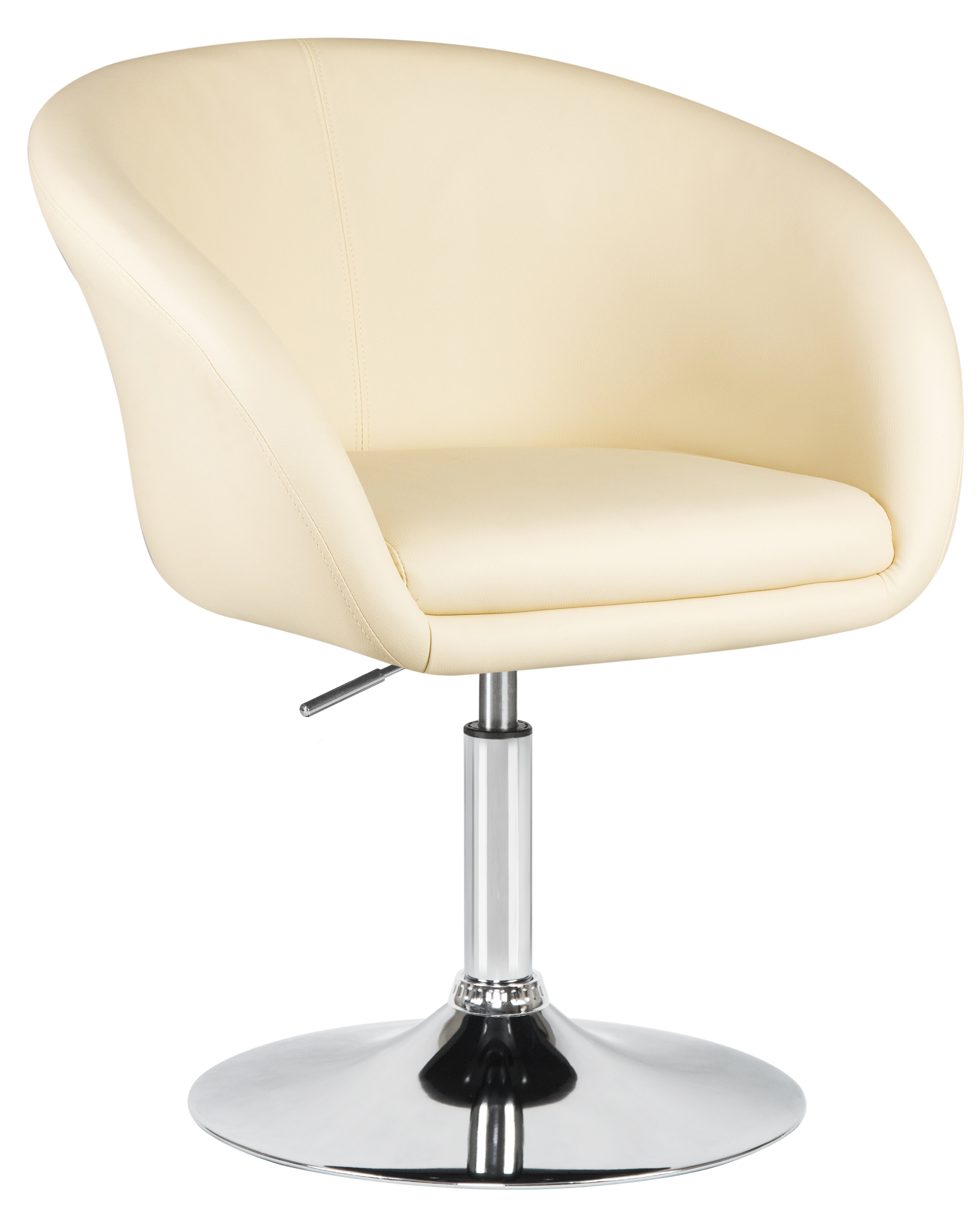 Изображение товара Кресло Dobrin Edison 60x90x57 см искусственная кожа цвет кремовый