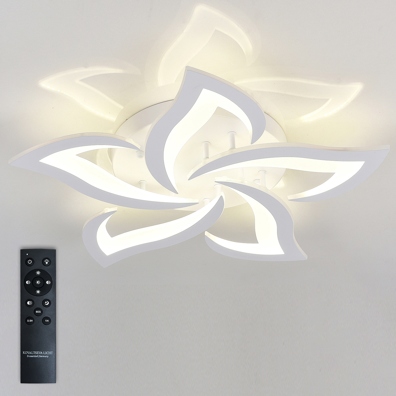 Изображение товара Потолочная LED люстра Natali Kovaltseva INNOVATION STYLE 83002 белая