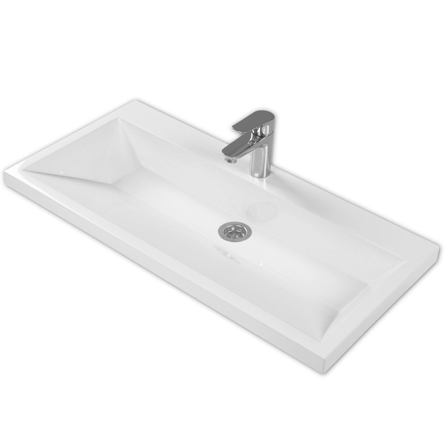 Изображение товара Раковина мебельная Итана natella 4627189088153 79.4см цвет белый