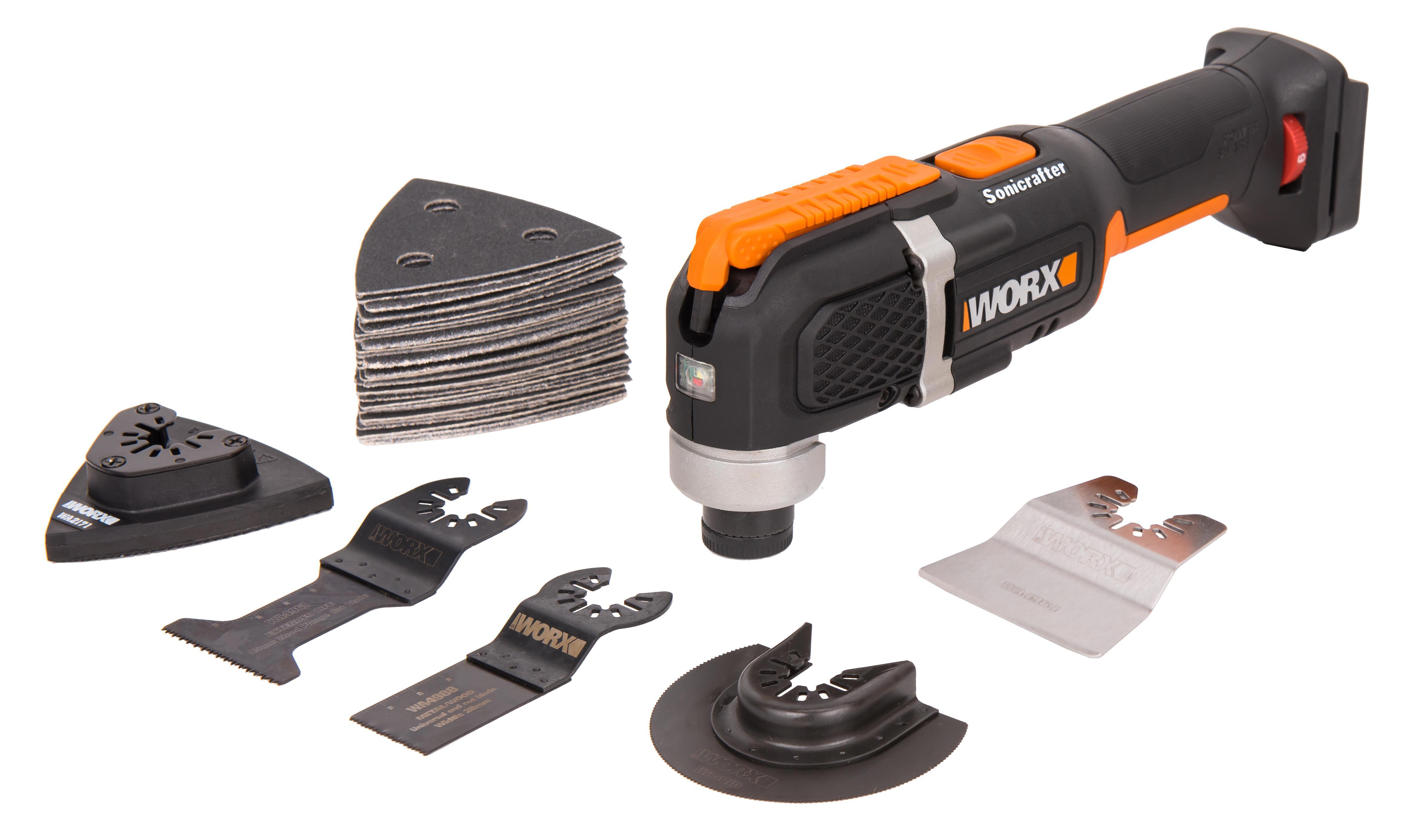 Изображение товара Аккумуляторный реноватор WORX WX696.9, 20В, без батареи и ЗУ