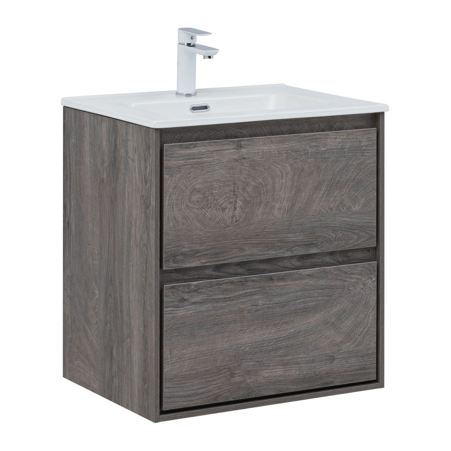 Изображение товара Тумба под раковину Aquanet Милан 60 дуб рошелье мебель для ванной Россия