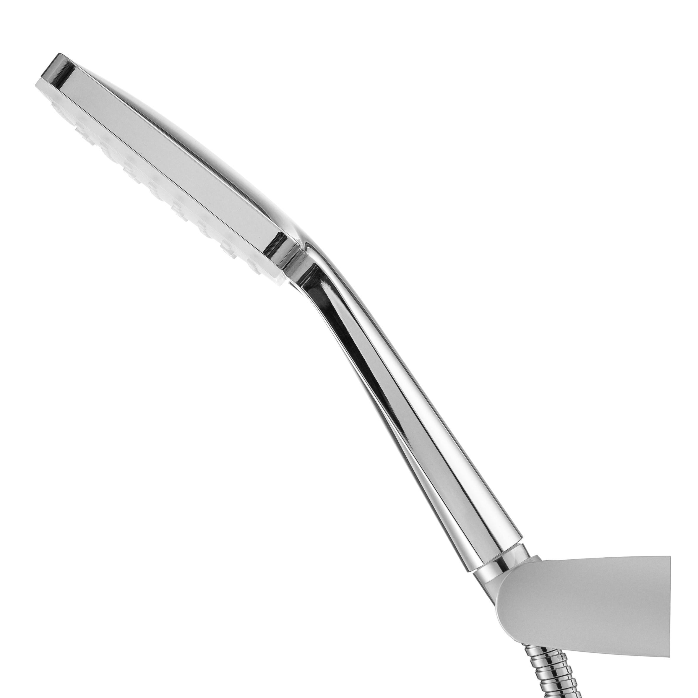 Изображение товара Душевая лейка Swedbe Calypso 5095 6 режимов глянцевый хром шведское качество