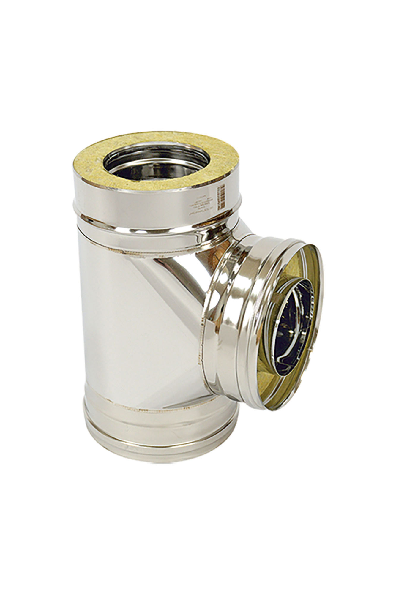 Изображение товара Тройник 87° для дымохода из нержавеющей стали 115-180мм Теплов и Сухов