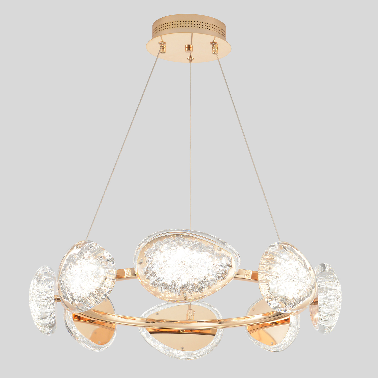 Изображение товара Люстра подвесная светодиодная Crystal Lux 0590/308 с пультом управления нейтральный белый свет