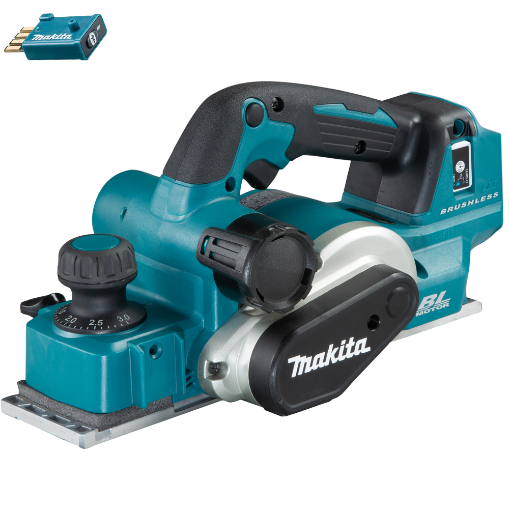 Изображение товара Рубанок Makita DKP181ZU 18 В бесщеточный с автоматической регулировкой скорости 82 мм Изображение товара Рубанок Makita DKP181ZU 18 В бесщеточный с автоматической регулировкой скорости 82 мм