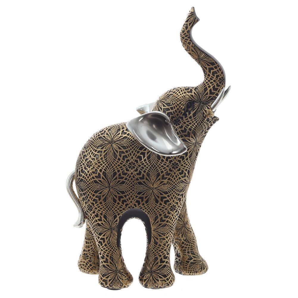 Изображение товара Декоративная фигура слона с золотистым узором