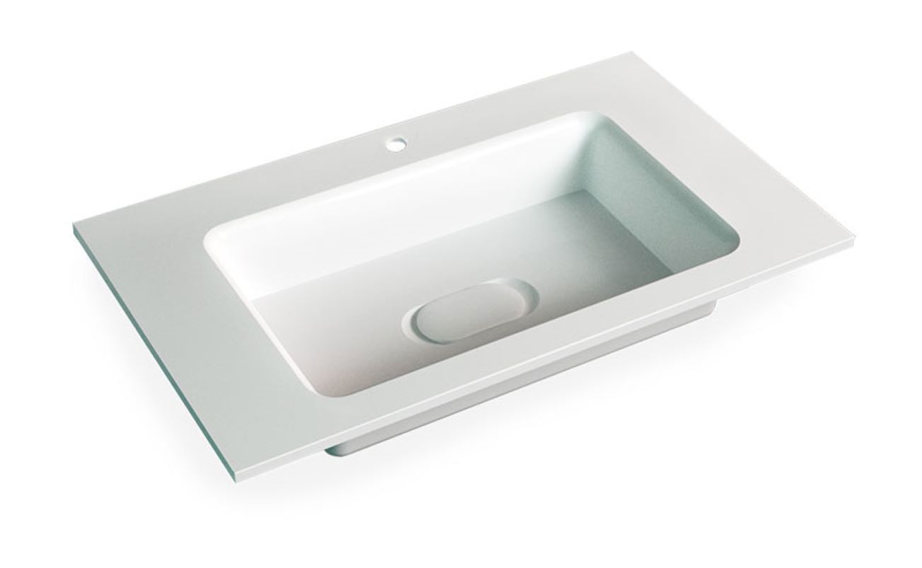 Изображение товара Раковина мебельная Jorno mol.08.80/w Mol.08.80/W 77см цвет белый