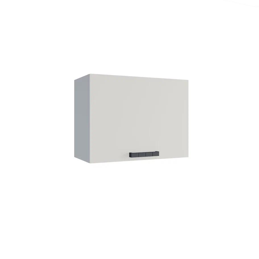Изображение товара Кухонный навесной шкаф серия Nova 60x35x30 см кожа белый Матовый дизайн
