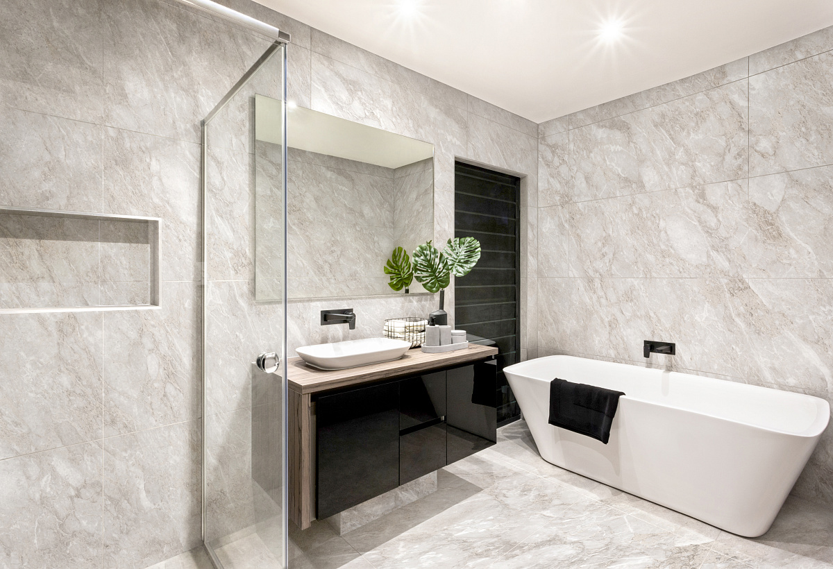 Изображение товара Керамогранит Idalgo ID9090b090SR 60x120 см светло-серый