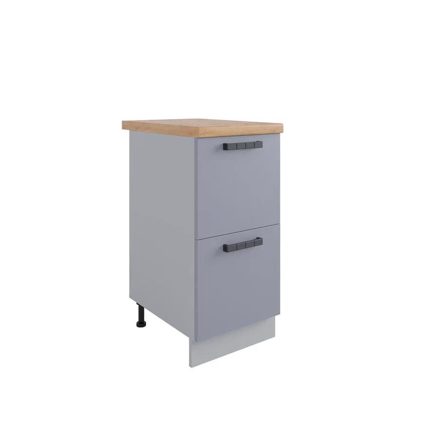 Изображение товара Кухонный шкаф напольный Nova 40x81.6x60 см из ЛДСП цвет светло-серый