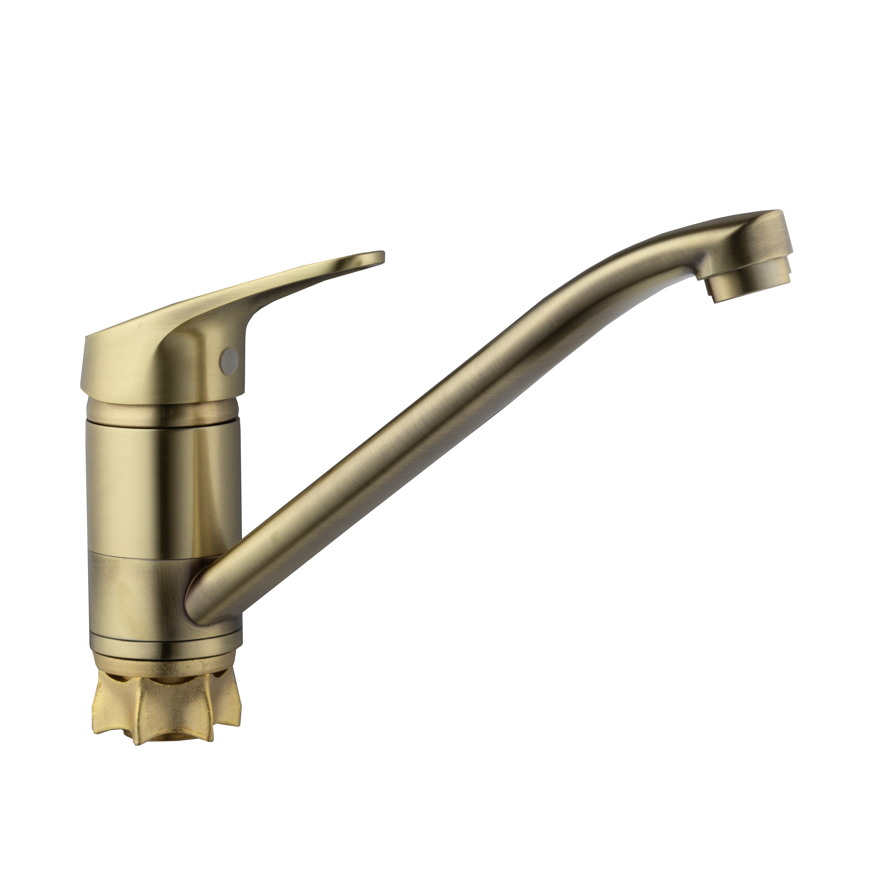 Изображение товара Смеситель для кухни Diadonna D82-449124Q поворотный излив 12 см цвет бронза