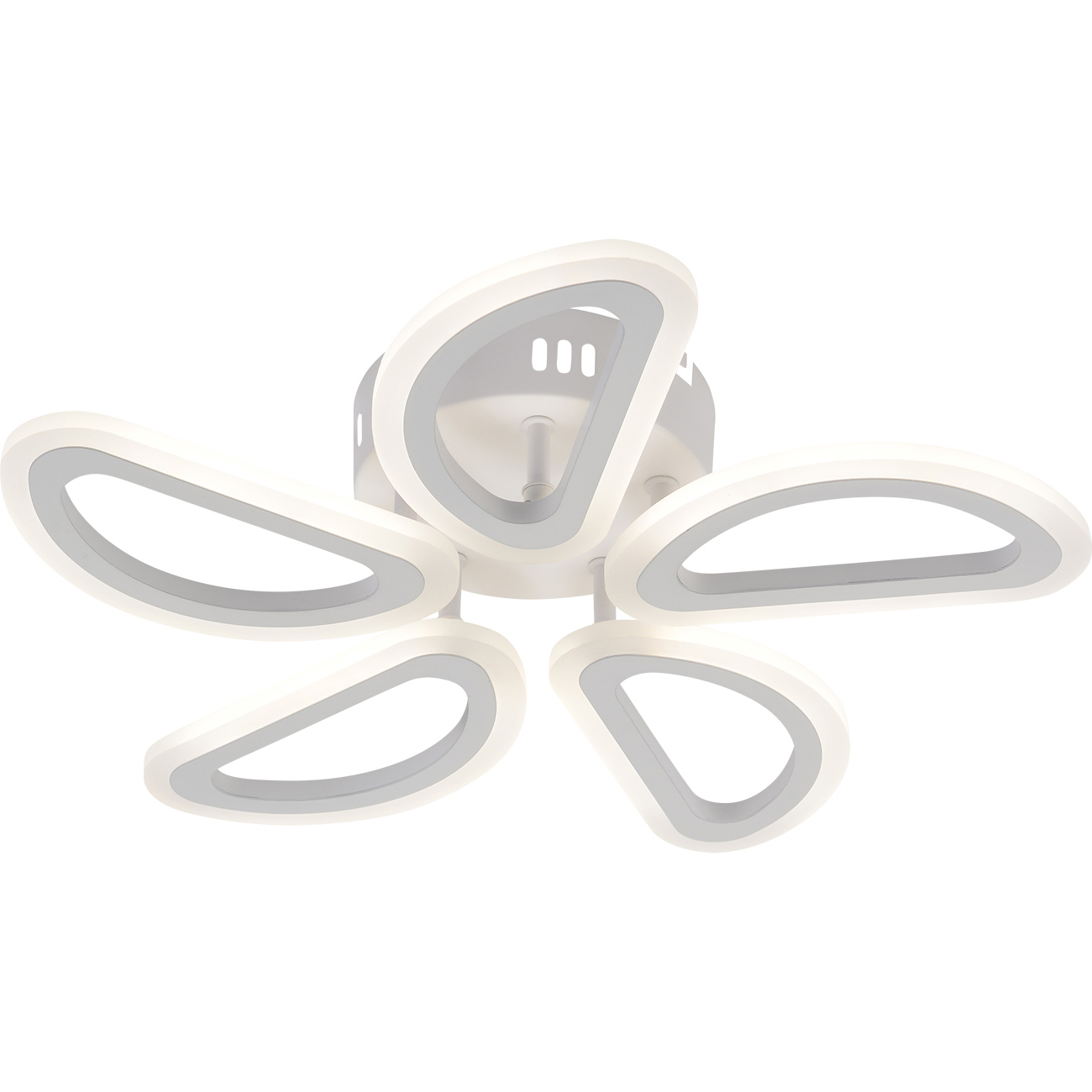 Изображение товара Люстра потолочная светодиодная Escada ESC_10285_5LED Arrow с пультом управления 15 м² регулируемый белый свет цвет белый