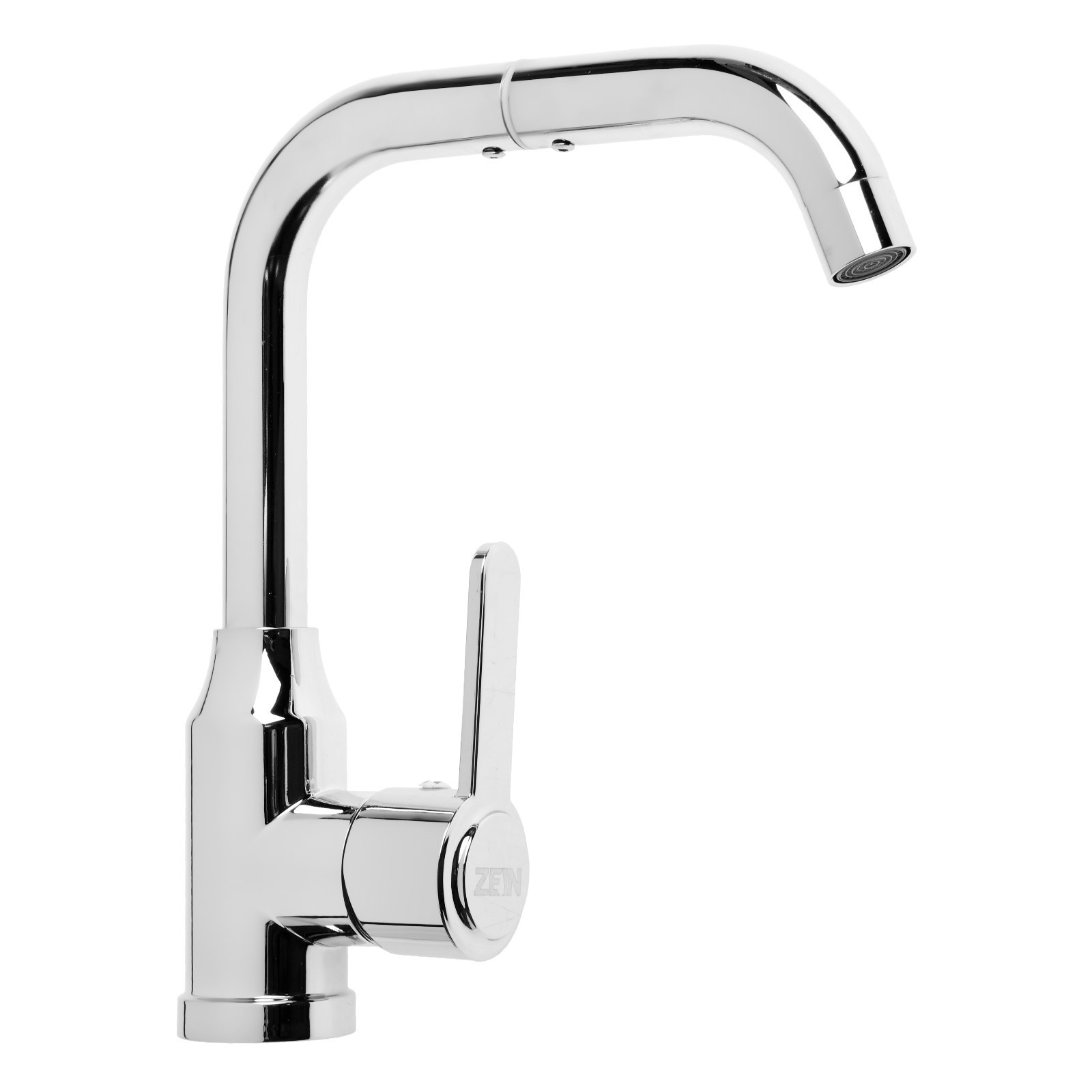 Изображение товара Смеситель для кухни Zein 9932011 поворотный излив 20 см хром