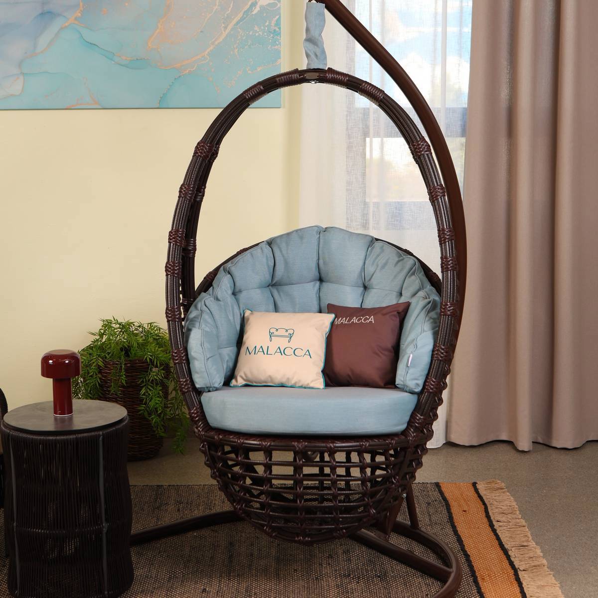 Изображение товара Кресло подвесное Malacca Кастриес для дачи и домашнего использования