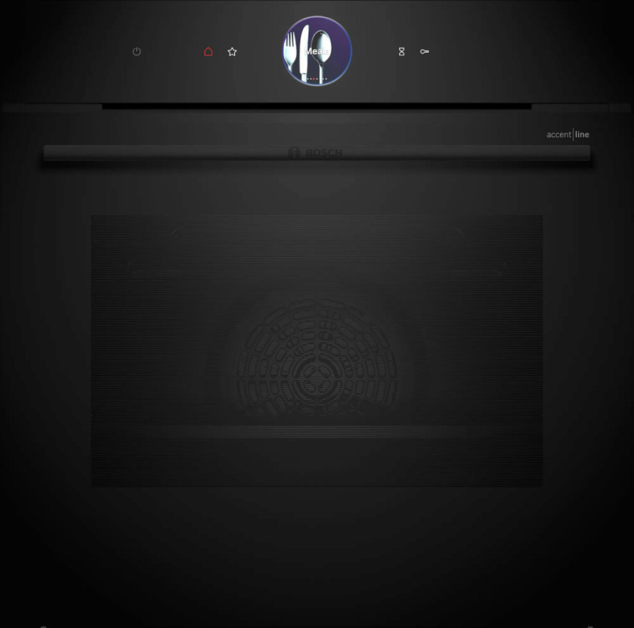Изображение товара Встраиваемый духовой шкаф Bosch HT6B60F0S черный 71 л