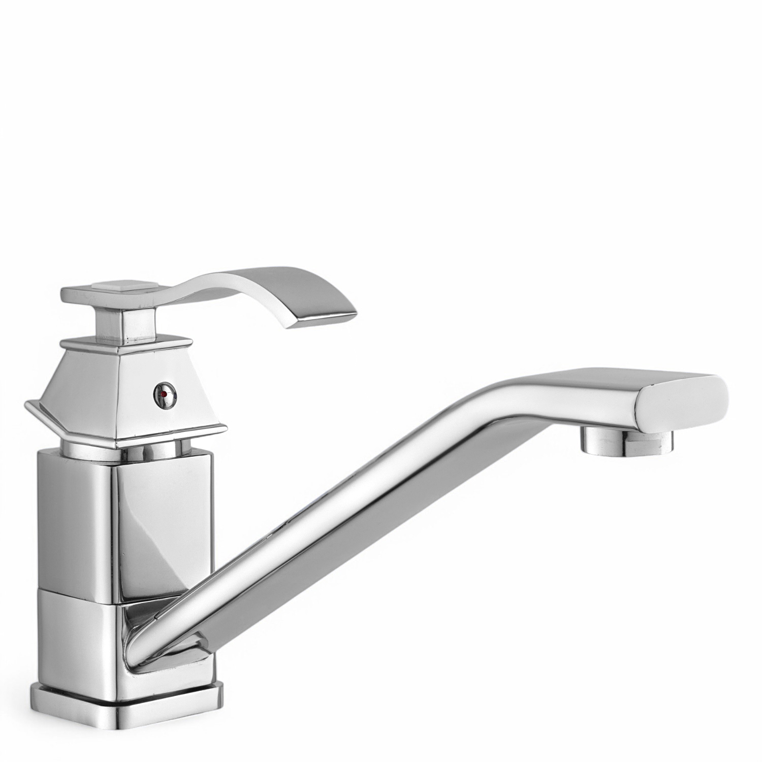 Изображение товара Смеситель для кухни Potato P49231 поворотный излив хром 9 см