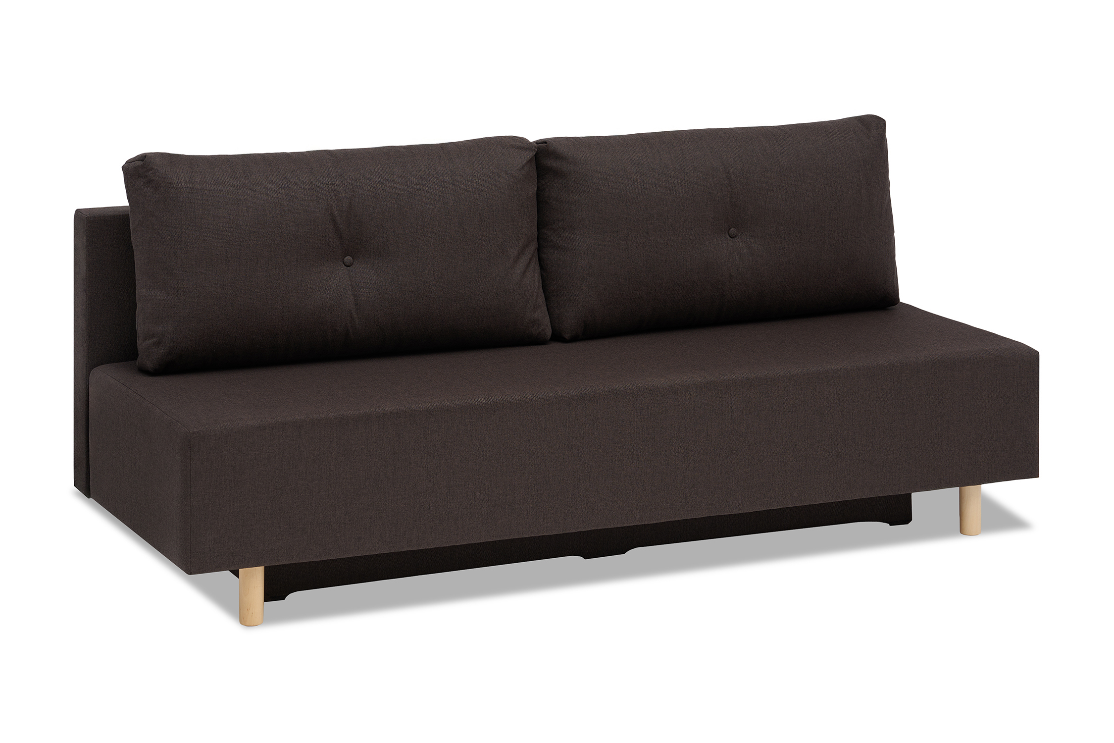 Изображение товара Диван прямой Евро Нонтон 08-167710 195x78x80 см рогожка коричневый