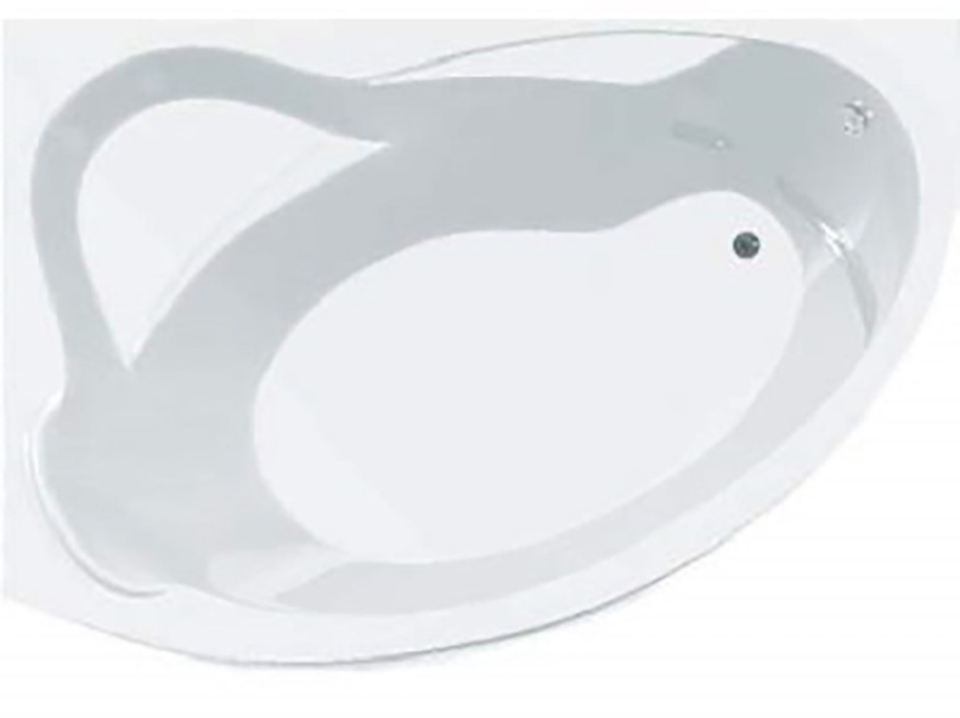 Изображение товара Ванна акриловая 1Marka Catania 160x110 L Левая Белая