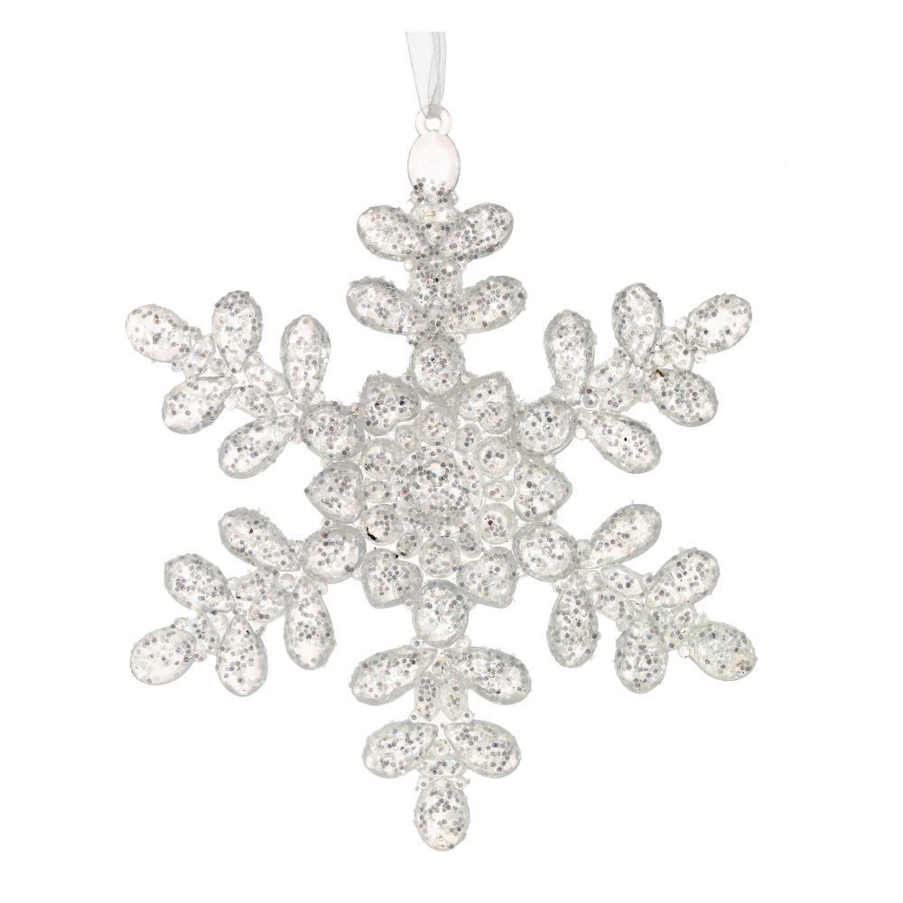 Изображение товара Елочная игрушка 754267 15.5 см x 0.4 см бесцветный/прозрачный