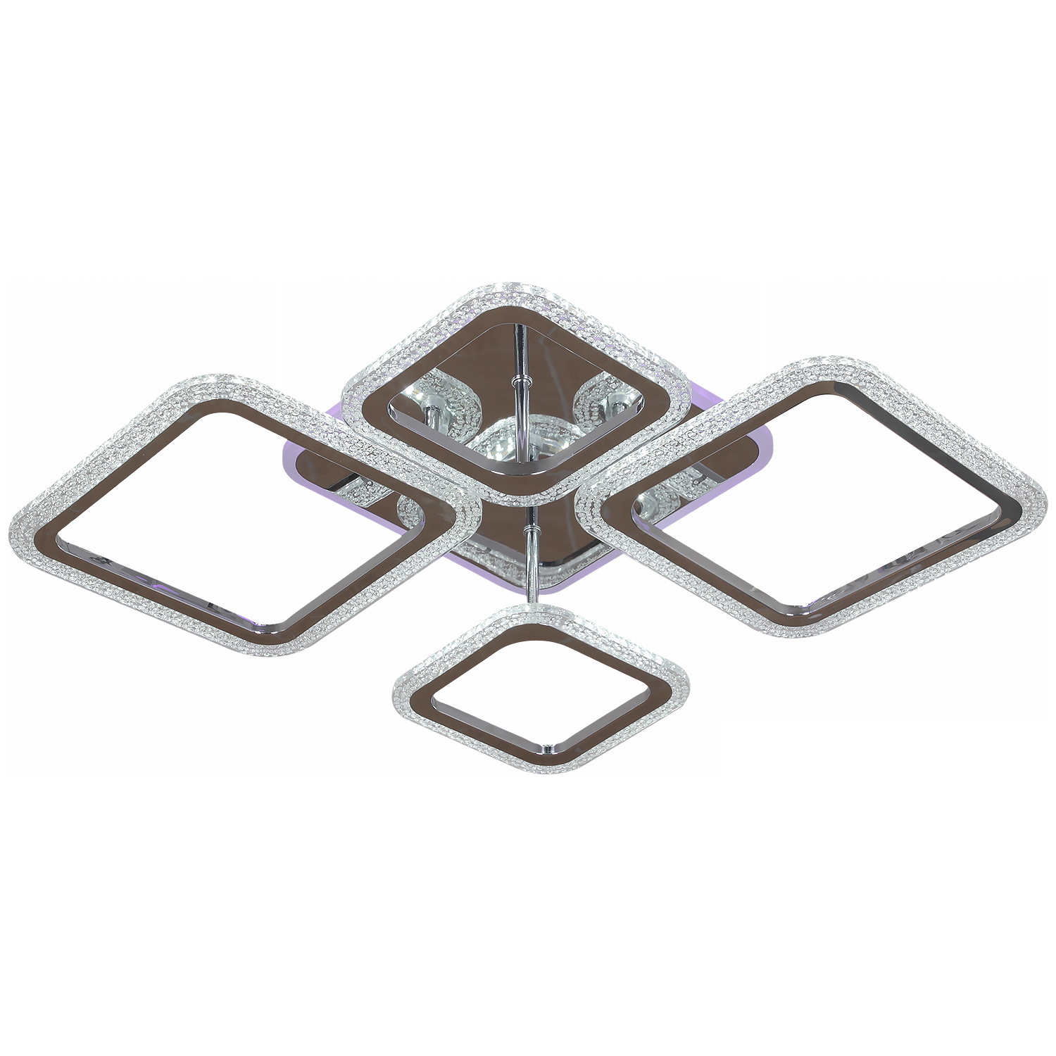 Изображение товара Люстра потолочная светодиодная Reluce 20265-0.3-2+2+1 CR с пультом управление